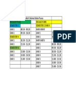 Penyesuaian Jadwal Selama Bulan Ramadhan PDF