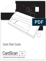 Cardscan Image Capture User Guide
