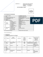 Form Daftar Riwayat Hidup