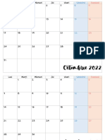 Calendar Octombrie - Dec 2022, Ian 2023 PDF