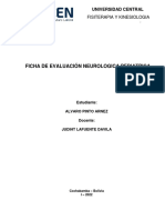 Ficha de Evaluación Neurologica Pediatrica PDF