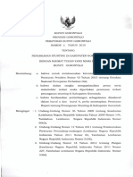 PERBUP Gorontalo No 2 TH 2019 TTG Penanganan Stunting Di Kabgor