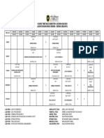 Timetable LLB Final Year 2022-2023 (Semester 10) 1