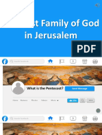 The First Family of God in Jerusalem