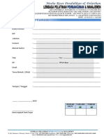 Contoh Formulir-Pendaftaran