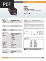 Selec XT546 Timer User Manual | PDF | Parameter (Computer Programming ...
