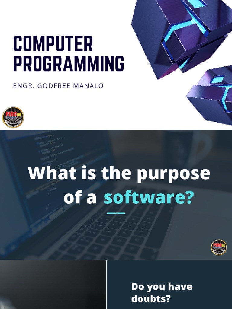 Computer Programming PDF | PDF | Object Oriented Programming | Class ...