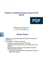 Database Design Using The E-R Model