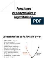 Funciones Logaritmicas y Exponenciales