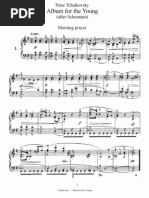 Tchaikovsky Op.39 Album for the Young