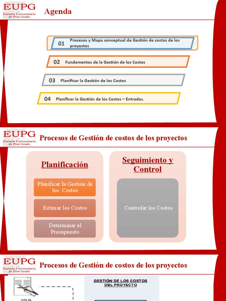 Gestión de Costos en Proyectos | PDF | Costo | Presupuesto