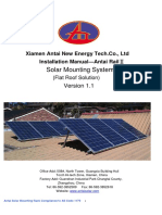 Antai Rail Solar Mounting Installation Manual