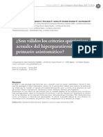 Dialnet SonValidosLosCriteriosQuirurgicosActualesDelHiperp 5115716 PDF