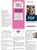 Tríptico El Cuidador de Paciente Oncológico PDF