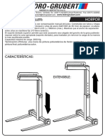 Horquilla Porta Pallets Horpor PDF