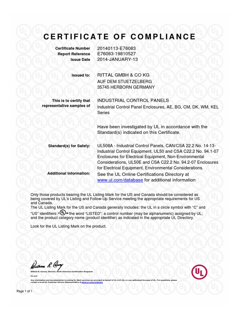 UL C UL Listed EN | PDF | Occupational Safety And Health | Consumer