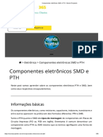 Componentes eletrônicos SMD e PTH - Mundo Projetado