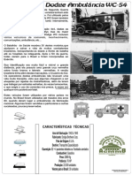 CARTAZ TE AMB 4x4 Dodge Ambulância WC-54 PDF