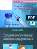 Clase 18 Programa Ampliado de Inmunizaciones PDF