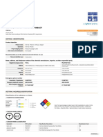 MSDS 096061 YSI YAP109 YPM109 Nitricol Tablets PDF