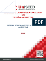 MODULO Fundamento de Estudo Ambiental ISCED PDF