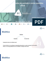 Diretivas antecipadas de vontade e questões éticas