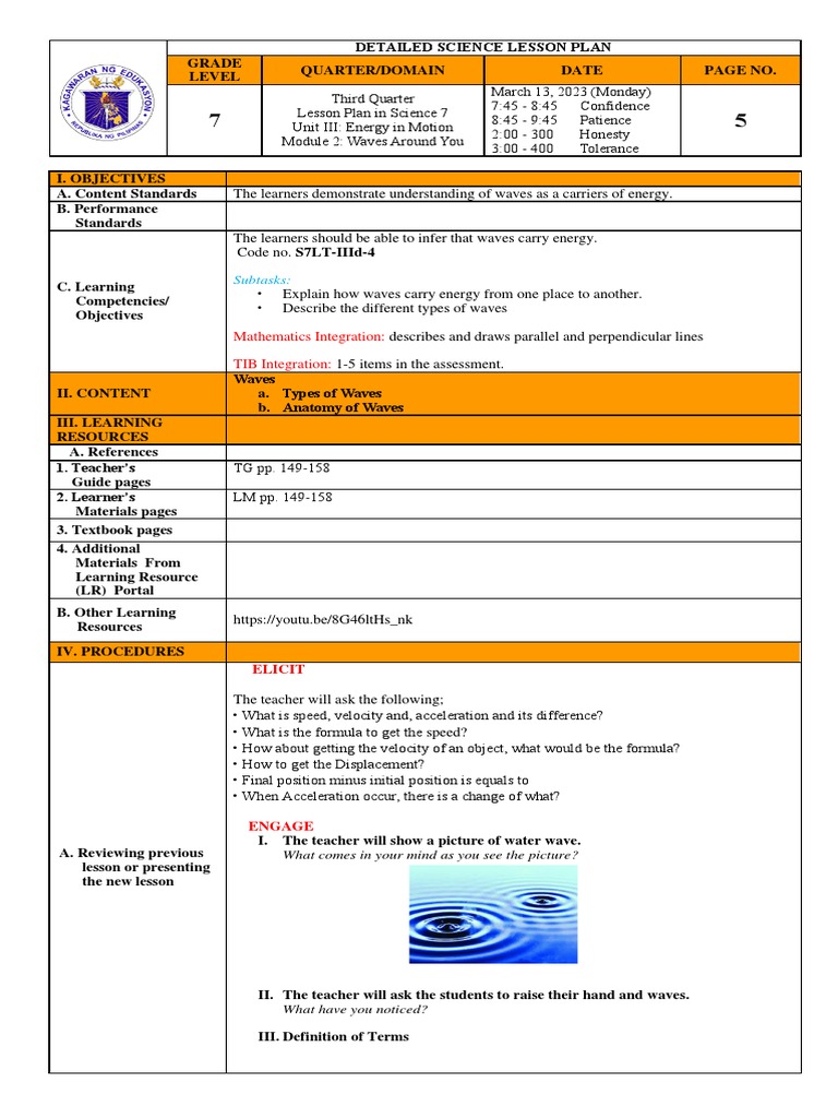 G 7 Waves | PDF | Waves | Wavelength