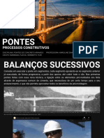 Pontes: Processos Construtivos