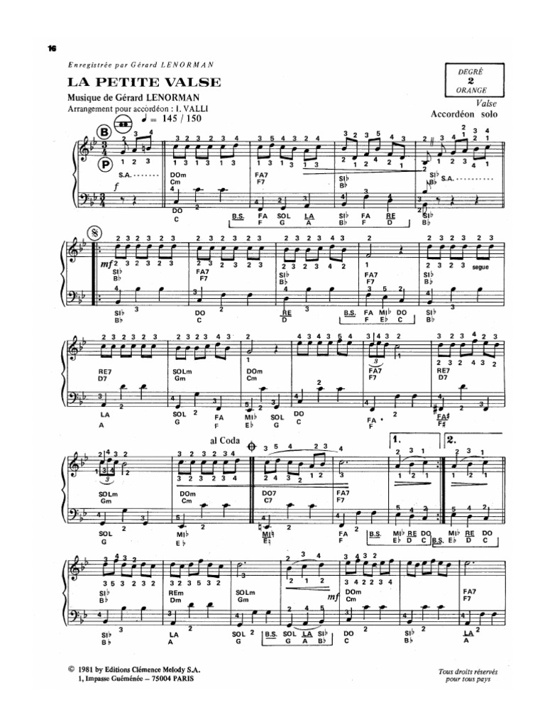 La Petite Valse | PDF
