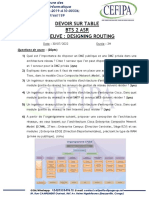 Session Rattrapage Semestre1 BTS 2 Asr, Designing Routing