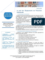 2014-02 - Flash Scurit - Le Port Des Quipements de Protection Individuelle