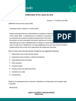 Comunicado 01 - 2023 IS HCO Inicio Del A241o Escolar - 1 - 11160803 PDF