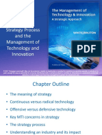 Strategy Process and The Management of Technology and Innovation