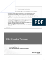 01 SAFe Executive Workshop 5.0 Workbook (A4)