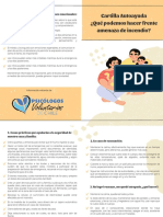Folleto Díptico Eventos y Actividades Sobre La Familia en La Educación Inclusiva Niños Ilustrado Claro A Línea Beige PDF