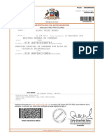 Certificado Antecedentes PDF