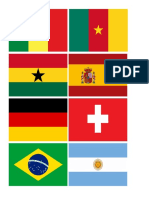 Banderas de el mundial y equipos