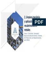 Presentación - Limpieza Mecánica y Aplicación de Recubrimiento PDF