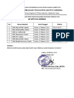 Jadwal Sosialisasi PPDB Ke MTS Gereba