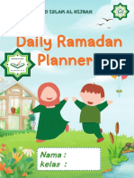 Daily Ramadan Planner SD ISLAM AL HIJRAH