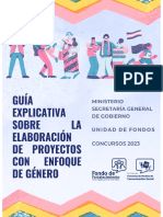 Guía Explicativa - Elaboración Proyectos Con Enfoque de Género