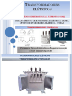 Transformadores 2022 UNIDADE 10 REMOTO Emergencial PDF