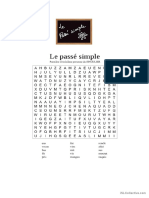 Mots Mêlés - Le Passé Simple