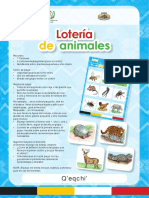 Qeqchi Loteria de Animales PDF
