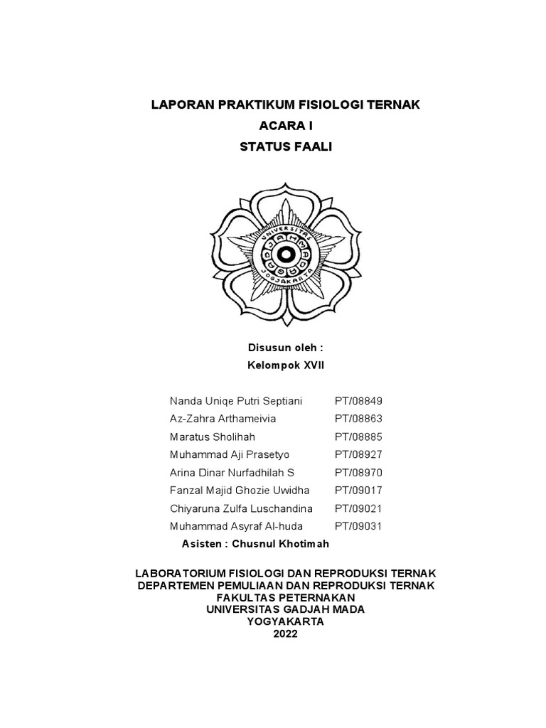 Laporan Praktikum Status Faali Ternak | PDF