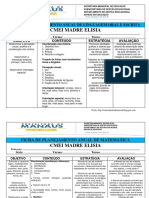 Planejamento Anual para Jardim 1 em PDF 1 PDF