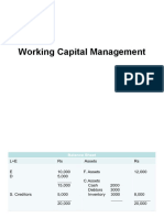 Working Capital Management