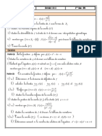 Devoir 1 Maths 1er BAC Sciences Mathematiques 2nd Semestre Sections Internationales Option Francais Modele 6 PDF