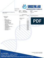 Informe de Resultados de Laboratorio: Validado Por: Arevalo G. Rocio Mgs Fecha Validación: 21/03/2022 08:26