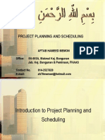 Week 7 PROJECT PLANNING and SCHEDULING PDF